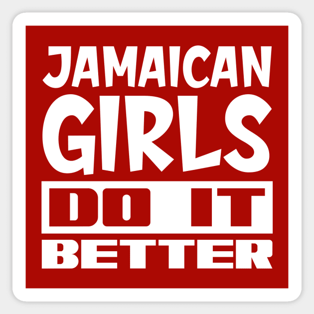 Jamaican girls do it better Sticker by colorsplash